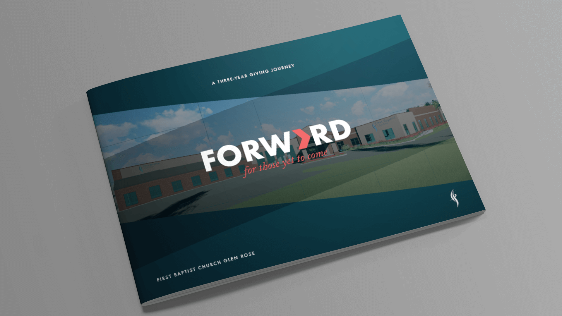 Church capital campaign booklet cover